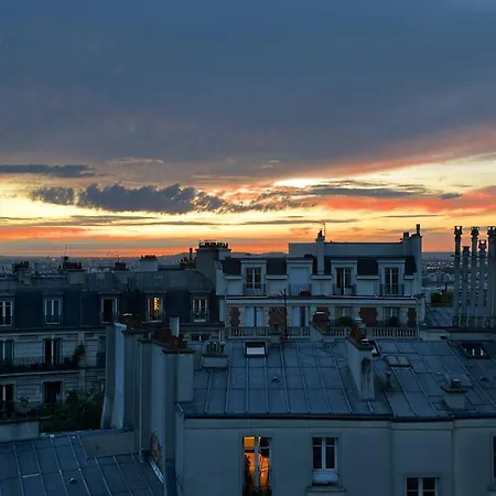 Studio Junot - Montmartre Avec La Tour Eiffel *